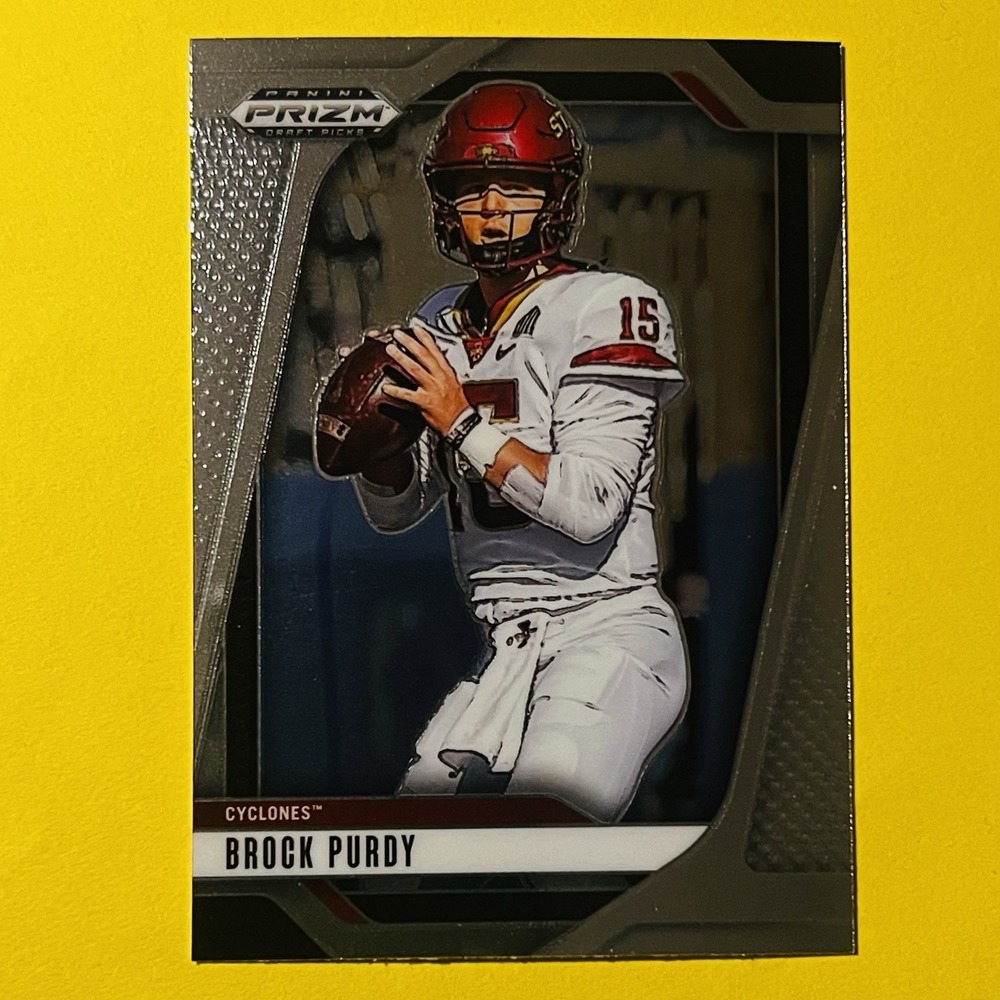 2025 Panini Prizm Draft Picks Brock Purdy #176 Iowa State Cyclones 49ers QB